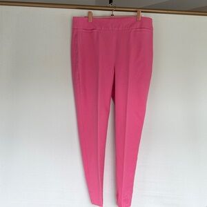 Talbots Vibrant Pink Ankle Pants